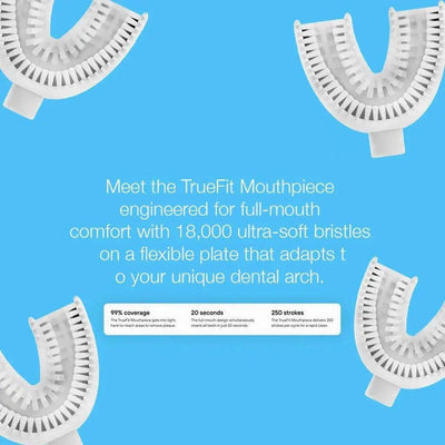 Smart Electric Toothbrush USB Rechargeable U-shaped Tooth
