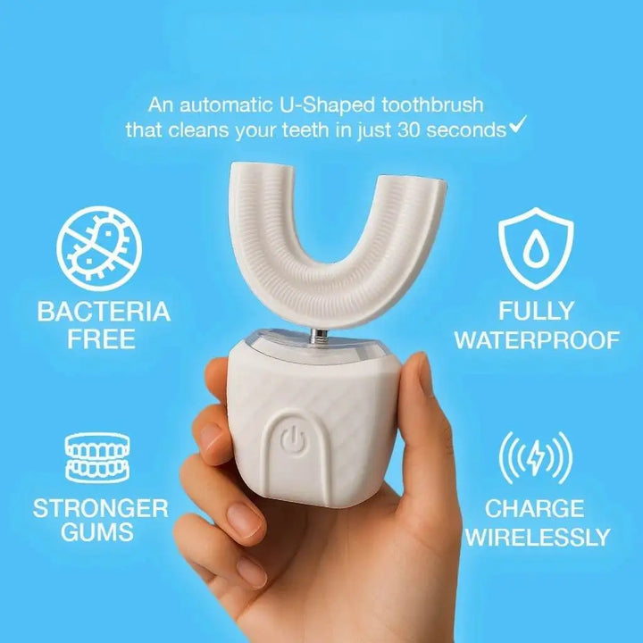 Smart Electric Toothbrush USB Rechargeable U-shaped Tooth